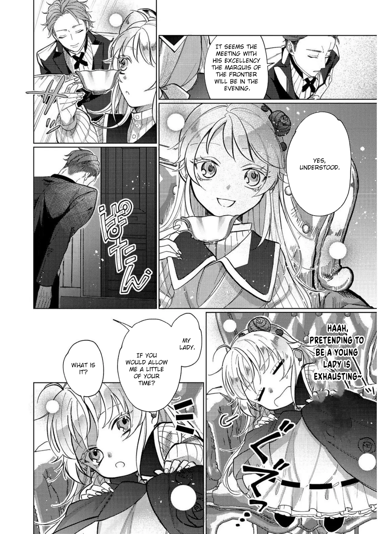 The Reincarnated Count’s Daughter, Blessed by Spirits, Just Wants a Normal Romance! Chapter 3 Page 4